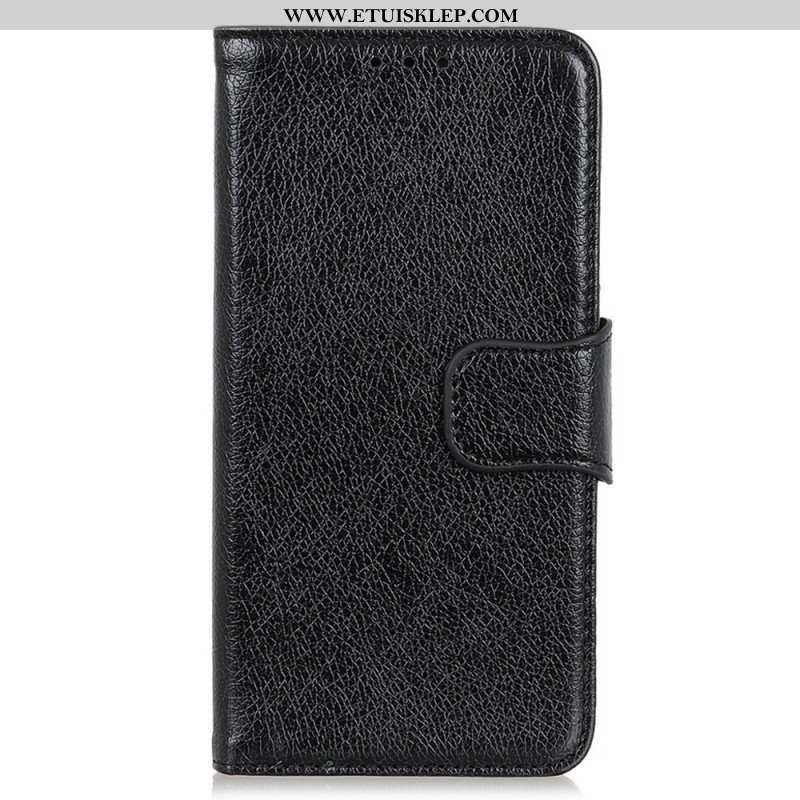 Etui Folio do Samsung Galaxy M23 5G Dwoina Skóry Nappa